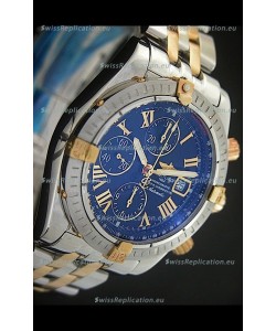 Breitling Chronomat Evolution Swiss Replica Watch in Black Dial