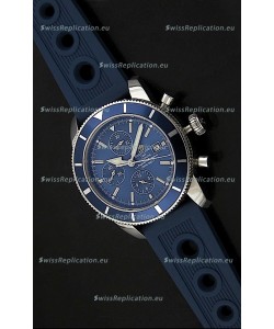 Breitling Superocean Swiss Replica Watch in Blue Dial