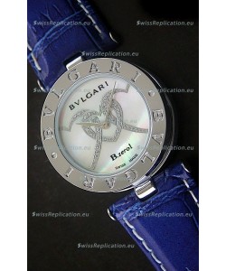 Bvlgari B.zerol Japanese Replica Quartz Watch in White Dial