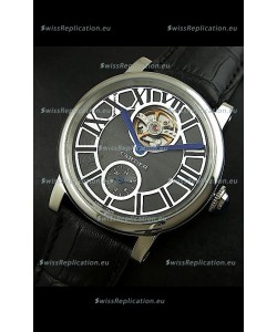 Ballon De Cartier Flying Tourbillon Japanese Replica Watch - Steel Case