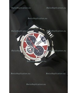 Concord C1 in Red & White Carbon Fibre Swiss Watch