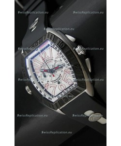 Franck Muller SingaporeGP Series 2009 Japanese Replica Watch in White Dial