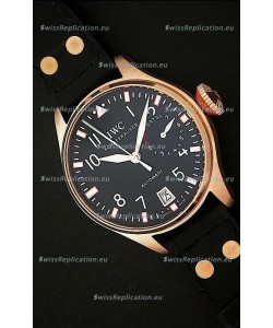 IWC Tournenu one Out of 50 Swiss Replica Watchin Rose Gold Casing