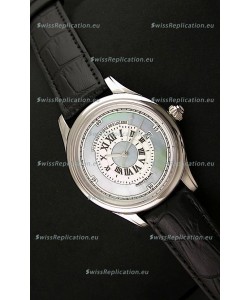 Montblanc Pure Mechanique Horlogere Swiss Replica Watch in Mop Blue Dial