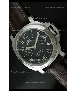 Panerai Luminor Marina PAM164 Swiss Automatic Replica Watch in Brown Strap - 1:1 Mirror Replica