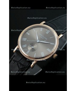 Patek Philippe Calatrava Japanese Mens Watch in Grey Dial