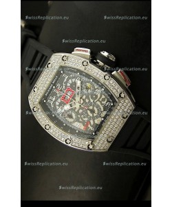 Richard Mille Filippe Massa Edition Titanium Swiss Replica Watch