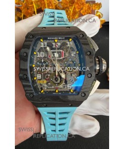 Richard Mille RM11-03 Black Carbon TPT Case Super Clone Watch 