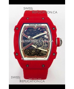 Richard Mille RM67-02 Red NTPT 37 Grams CRMA7 Clone Movement 