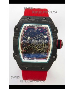 Richard Mille RM67-02 Black NTPT 37 Grams CRMA7 Clone Movement 
