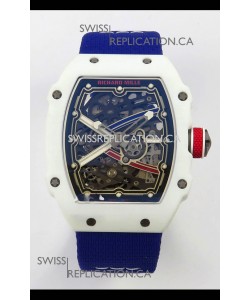 Richard Mille RM67-02 White NTPT 37 Grams CRMA7 Clone Movement 