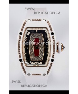 Richard Mille RM007 White Ceramic Automatic Super Clone Watch 