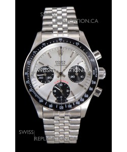 Rolex Daytona Paul Newman 37MM Steel Dial Manual Wind Super Clone Watch 