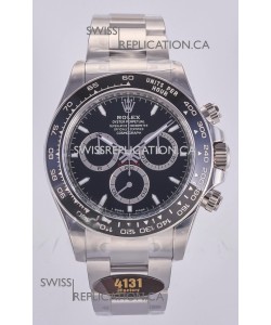 Rolex Daytona 126500 Black Dial Stick Markers FREE SPRUNG MVMT Super Clone Watch 