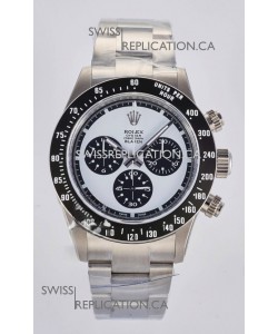 Rolex Daytona Paul Newman Blaken Blue Dial Custom Modded 4130 Mvnt Swiss Replica