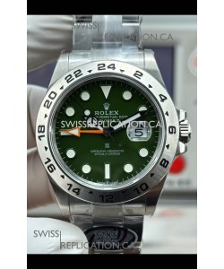 Rolex Explorer II Tree Hunter Green Dial Super Clone Watch 