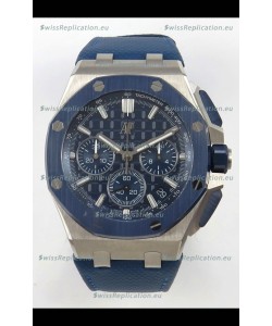 Audemars Piguet Super Clone Royal Oak Offshore Steel Casing Blue Dial Watch 