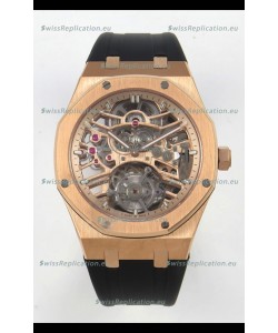 Audemars Piguet Royal Oak Super Clone Tourbillon 26735 Rose Gold Watch 