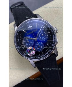 Audemars Piguet Super Clone CODE 11.59 Chronograph Smoked Blue Dial Watch 