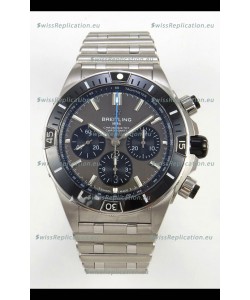 Breitling Chronomat Super Clone B01 42 Edition Swiss 904L Steel Watch Grey Dial 