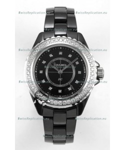 Chanel J12 38MM Black Ceramic Case Watch Automatic 1:1 Mirror Replica Watch