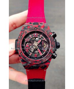 Hublot Big Bang Unico Red Carbon Las Vegas Boutique Edition Swiss Replica Watch
