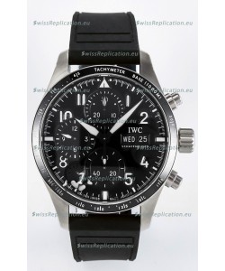 IWC Pilot's IW388305 Super Clone Chronograph 41 Mercedes-AMG Steel Watch