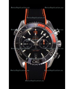 Omega Super Clone Planet Ocean 600M Chronograph 904L Steel Replica Watch 