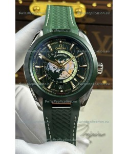 Omega Seamaster Aqua Terra 150M Worldtime Rubber Strap Swiss Replica Watch