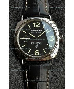 Panerai Super Clone Radiomir Black Seal PAM380 Swiss Replica Watch - 45MM Black Dial 