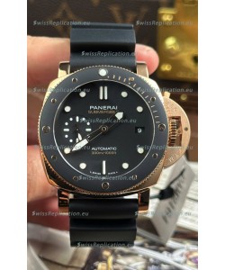 Panerai Super Clone Submersible PAM974 Rose Gold Watch 42MM
