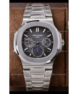 Patek Philippe Nautilus 5740 Perpetual Calendar Stainless Steel Grey Dial Swiss Replica Watch