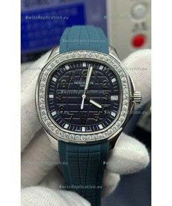 Patek Philippe Complications 5524G Calatrava Travel Time Off-Green Dial Replica Watch 