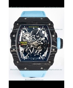 Richard Mille 035-02 Black NTPT Real Vaucher Movement Super Clone Watch 