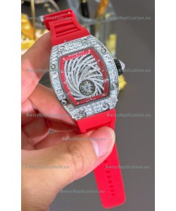 Richard Mille RM51-02 Stainless Steel Casing Watch in Mossanites Automatic Movement