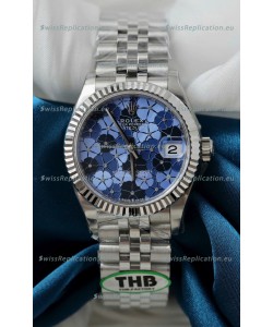 Rolex Datejust Cal.3235 Movement Super Clone Stainless Steel 31MM Motif Dial Watch 