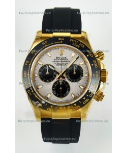 Rolex Daytona Super Clone 116518 Yellow Gold Meteorite Dial Original Cal.4130 Movement