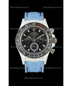 Rolex Daytona DiW Bachi Edition Watch - Forged Cabon Casing 1:1 Mirror Replica