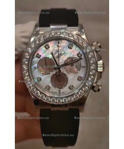 Rolex Daytona Super Clone Steel Casing Cal.4131 Movement Watch Custom Sapphires Bezel