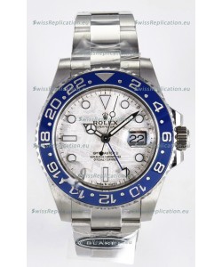 Rolex GMT Masters II Super Clone 126716 "Blaken" 904L Steel Meteorite Dial Watch 