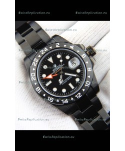 Rolex Explorer II Japanese Movement Replica Watch in PVD Coating Watch 
