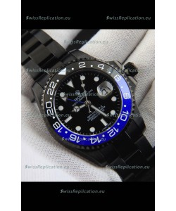 Rolex GMT Masters II Japanese Movement Replica Watch in PVD Casing 