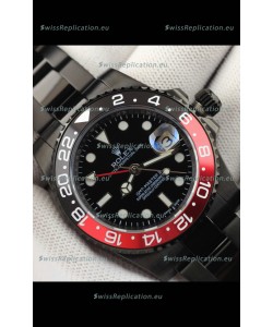 Rolex GMT Masters II Japanese Movement Replica Watch in PVD Casing 