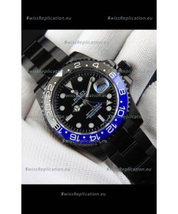 Rolex GMT Masters II Japanese Movement Replica Watch in PVD Casing 