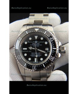Rolex Sea Dweller Japanese Movement Replica Watch Black Dial 44MM