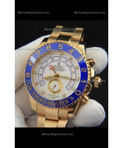 Rolex Yachtmater II Japanese Movement Replica Watch 44M Yellow Gold