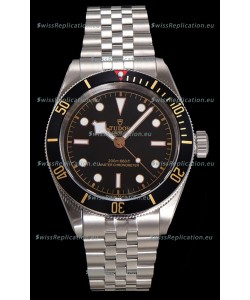 Tudor Black Bay Super Clone Edition Black Dial Swiss Replica Watch 