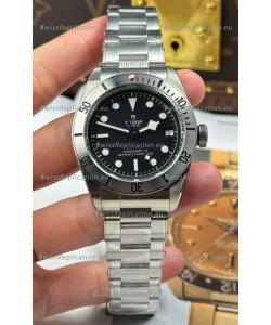 Tudor Black Bay Super Clone Steel Edition Black Dial Swiss Replica Watch 