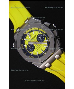 Audemars Piguet Royal Oak Offshore Diver Chronograph Swiss Quartz Replica Watch in Yellow