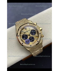 Audemars Piguet Royal Oak 26240 Frosted Yellow Gold 1:1 Mirror Swiss Replica